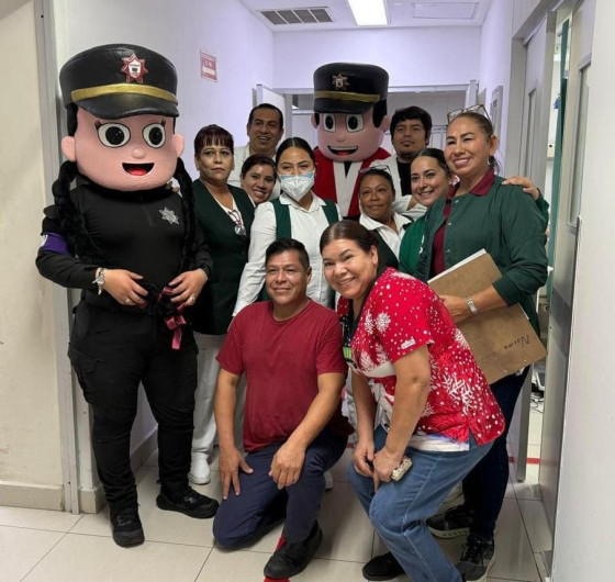 Guardia Estatal convive con niñez de ejidos, hospital y casa hogar