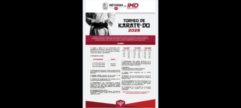Convocatoria para participar en la Olimpiada Municipal de Karate
