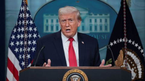 Trump bromea con renombrar el Golfo de México como “Golfo de Trump”