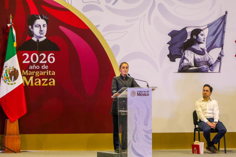 Entregó Claudia Sheinbaum Pardo apoyos federales en Reynosa con el Gobernador Américo Villarreal Anaya y el Alcalde Carlos Peña Ortiz