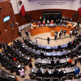 Senado avala suspensión de sesiones en la Cámara de Diputados