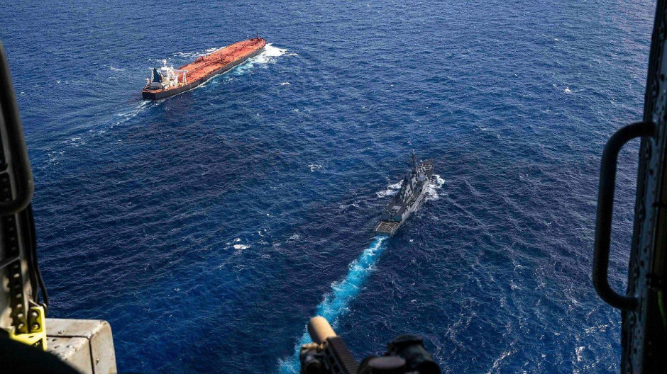 EU captura en el Océano Índico a petrolero que evadió bloqueo en el Caribe