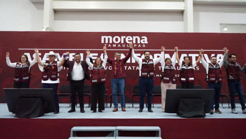 Unidad sin agendas personales; Morena Tamaulipas y Américo cierran filas ante Estructura