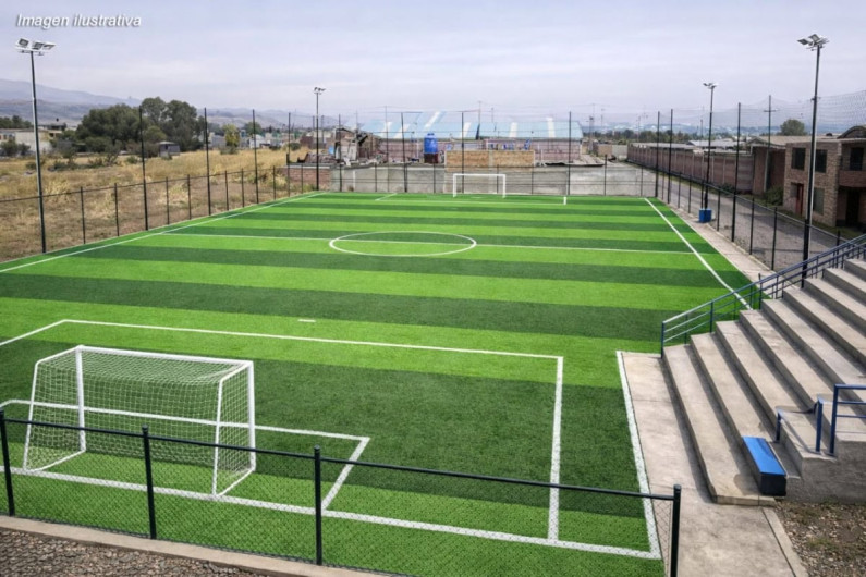 Alista Gobierno de Tamaulipas construcción de 22 canchas de fútbol