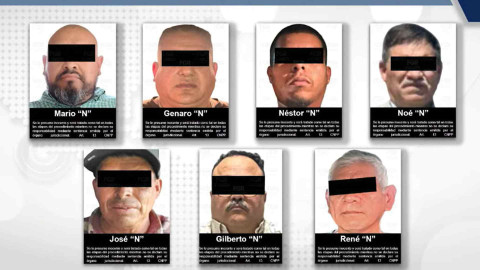 FGR detiene a siete personas con órdenes de extradición a EU
