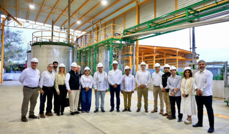 Recorren autoridades federales planta de pirólisis de plásticos en Tamaulipas