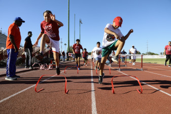 Impulsa Gobierno de Nuevo Laredo el atletismo con equipamiento y capacitación especializada