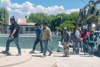 Tras operativo, localizan con vida a siete electricistas reportados como desaparecidos en San Luis Potosí