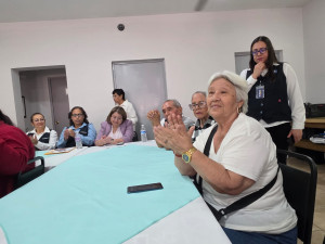 Entregan clientes de suoermercado más de 734 mil pesos al Patronato Pro-Ancianos "El Buen Pastor"