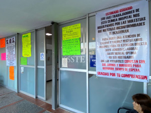Trabajadores del ISSSTE en Victoria continúan trabajando bajo protesta