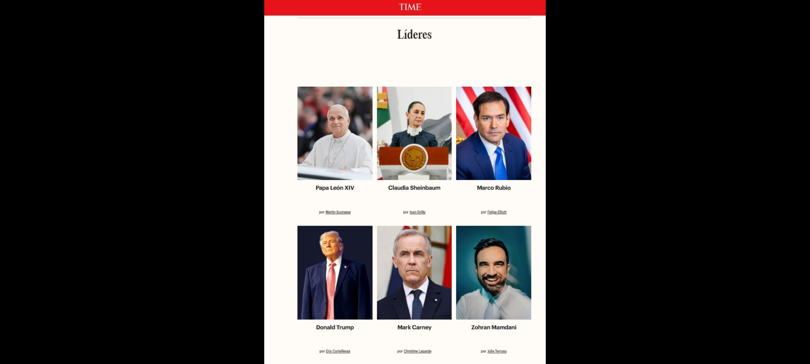 Revista Time incluye a Sheinbaum en lista de las 100 personas más influyentes del mundo