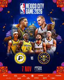 NBA confirma juego entre Pacers y Nuggets en CDMX para noviembre
