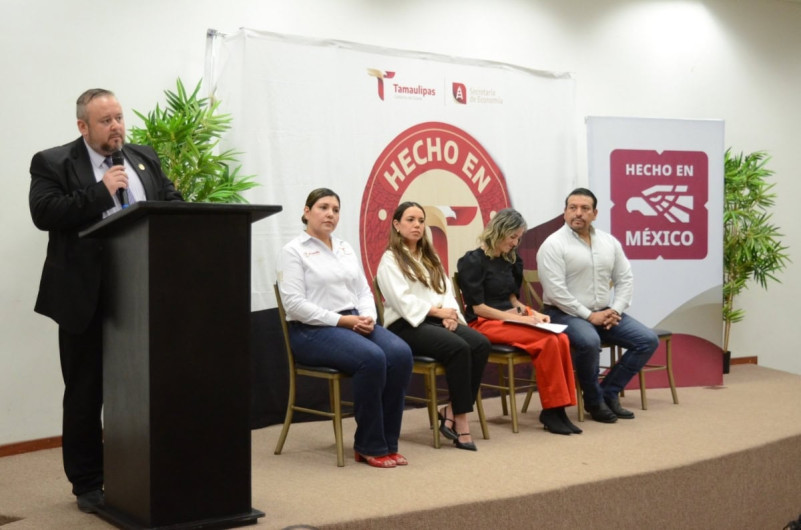 Fortalece UPV emprendimiento entre estudiantes con participación en la ceremonia “Hecho en Tamaulipas” y “Hecho en México”