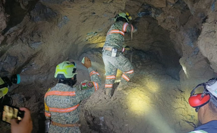 Continúan labores de rescate en mina de Sinaloa; buscan a minero atrapado desde hace 23 días