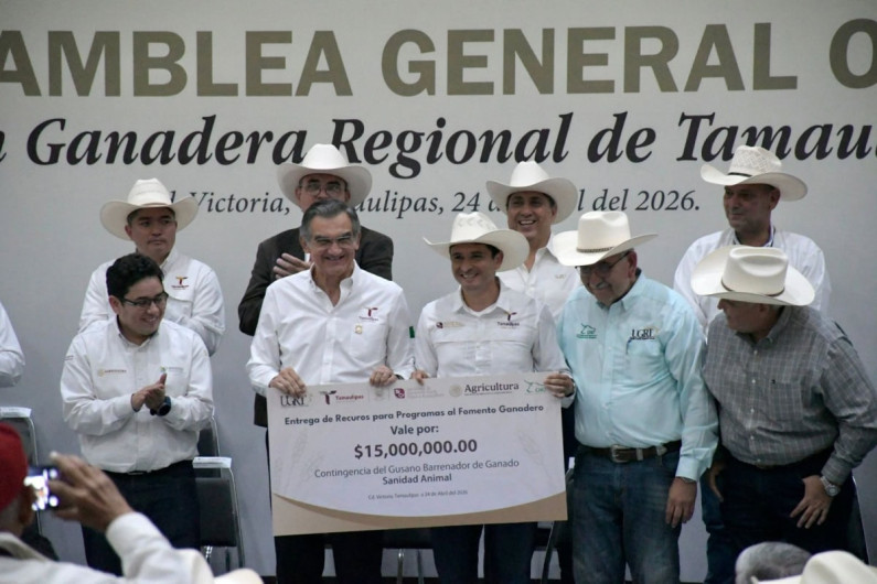 Tamaulipas destina 15 mdp para erradicar gusano barrenador del ganado