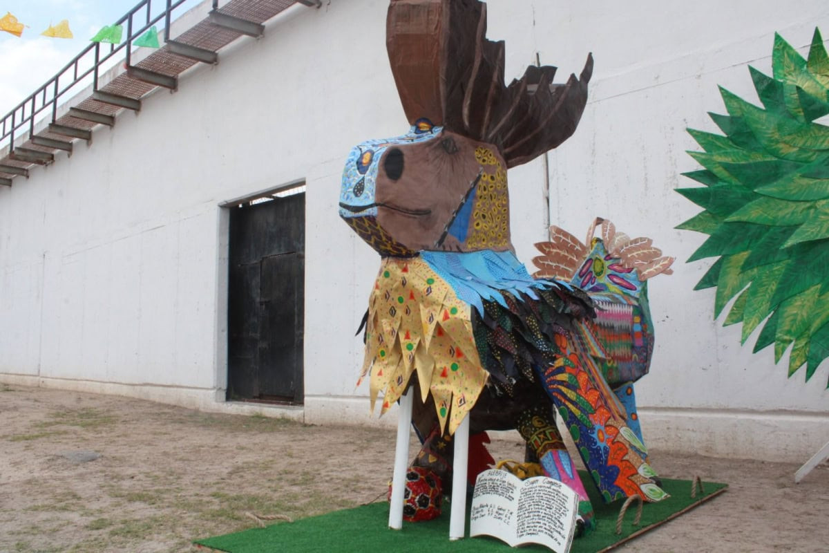 Participan CEDES Matamoros y Altamira en convocatoria nacional de elaboración de alebrijes mundialistas