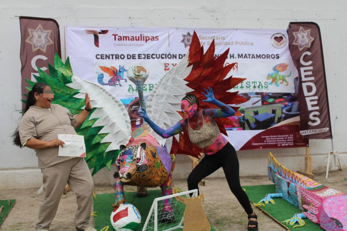 Participan CEDES Matamoros y Altamira en convocatoria nacional de elaboración de alebrijes mundialistas