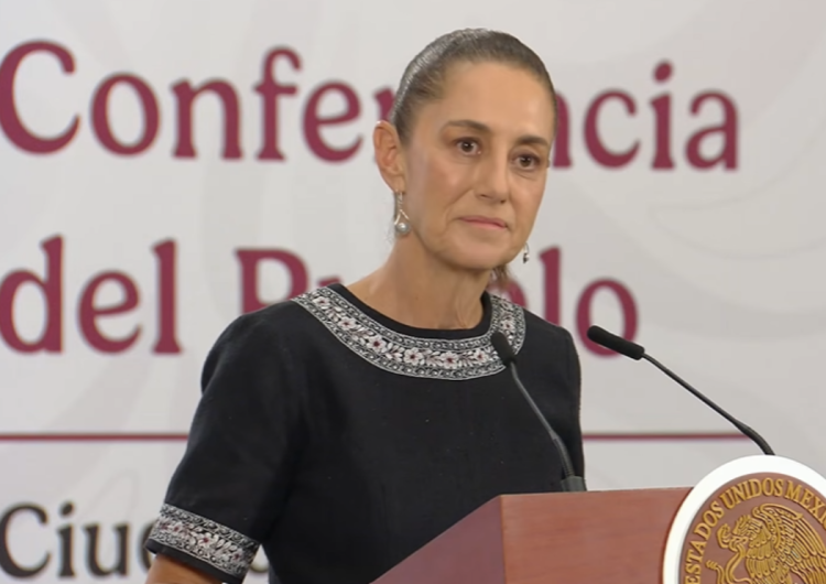 Si tiene pruebas, que las presente y presente su denuncia; Sheinbaum a Mario López
