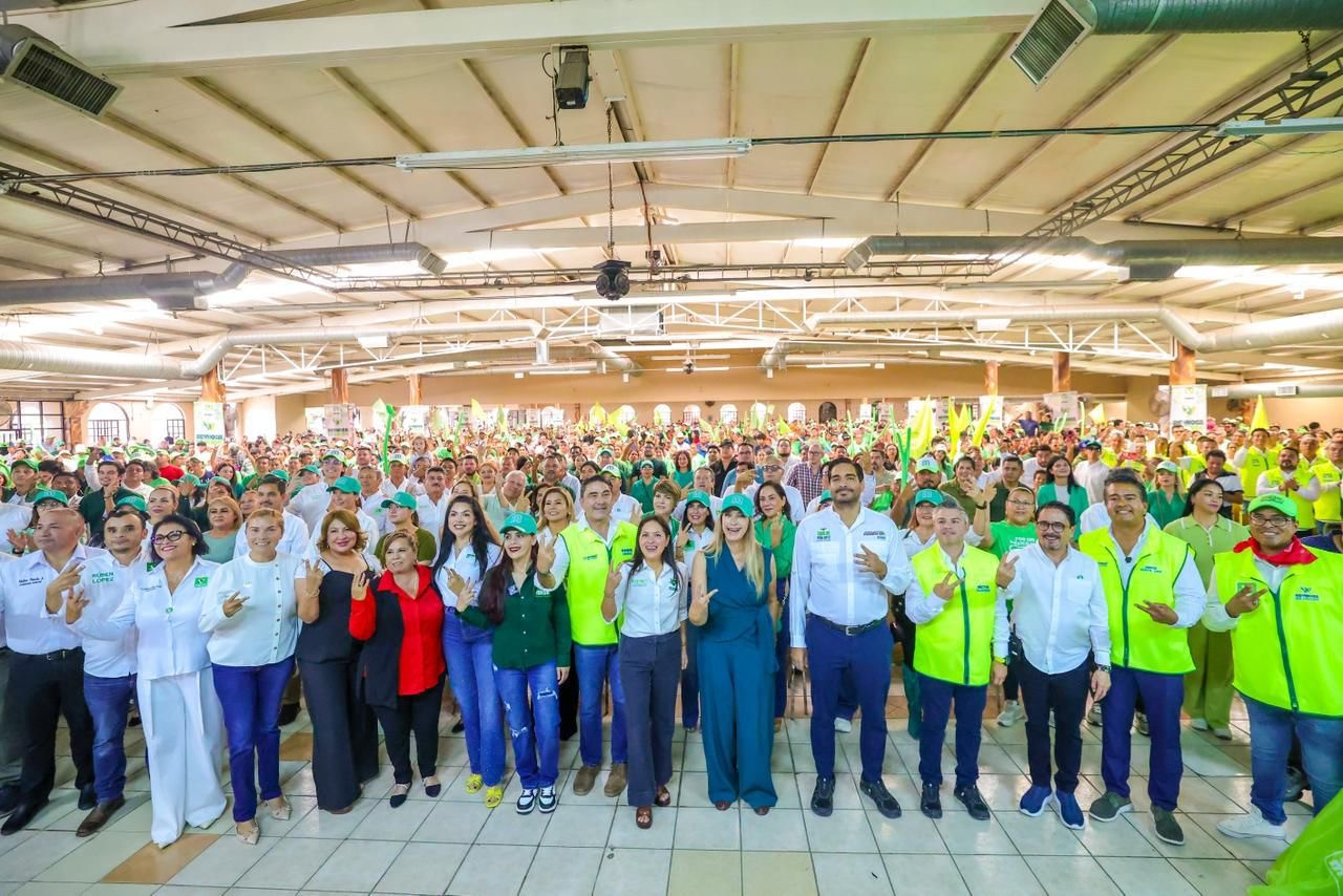 Inauguró Karen Castrejón, líder nacional del Partido Verde la Casa de Atención Ciudadana de Maki Ortiz