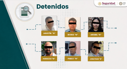 Operación Enjambre: detienen a servidores públicos por extorsión y delincuencia organizada en Morelos y Querétaro