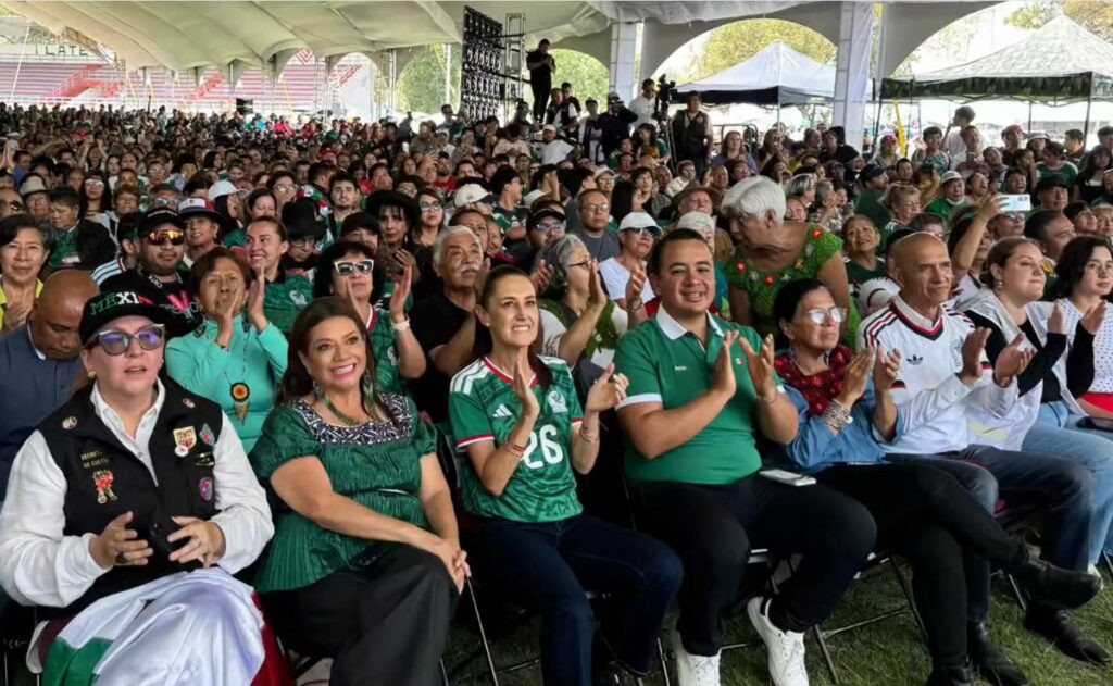 Sheinbaum felicita al Tri tras su victoria en el arranque del Mundial 2026