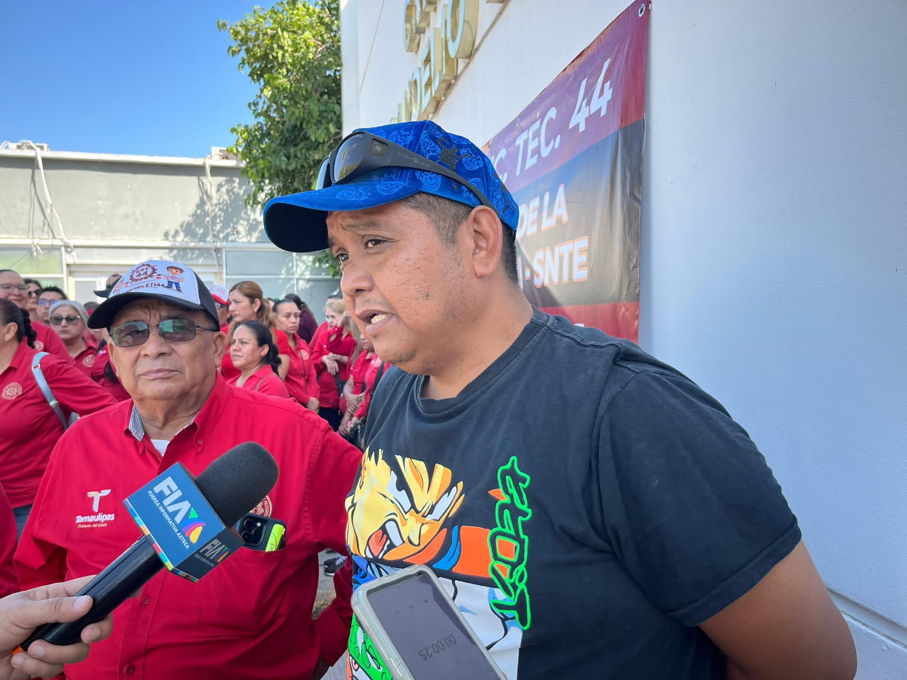 Persisten protestas de maestros por deficiencias en el ISSSTE; llevarán denuncias a la CDMX el lunes
