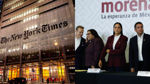 Sheinbaum cuestiona reportaje del NYT sobre presuntos informantes de Morena a EU