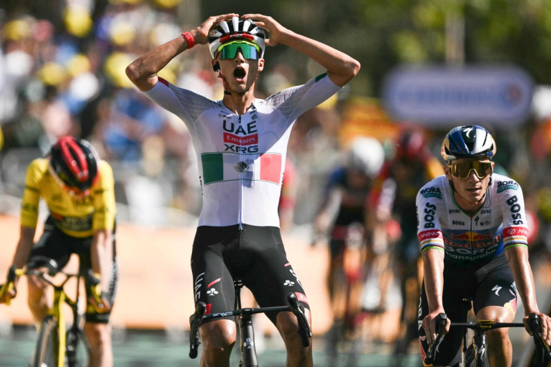 ¡Historico! Isaac del Toro gana la segunda etapa del Tour de Francia