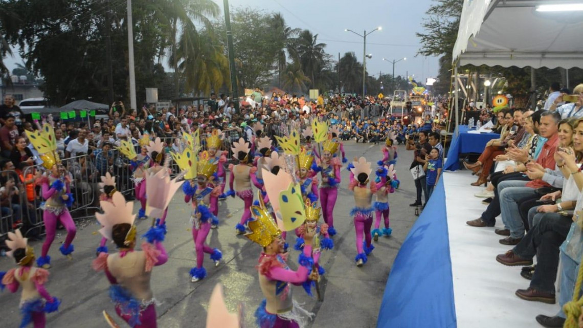 Más de 45 Mil Tampiqueños Disfrutaron del Segundo Día de Desfile del Carnaval