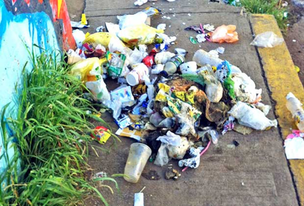 Encharcamientos son causados por exceso de basura