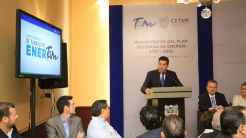 Gobernador presenta en Tampico el Cluster Energético de Tamaulipas