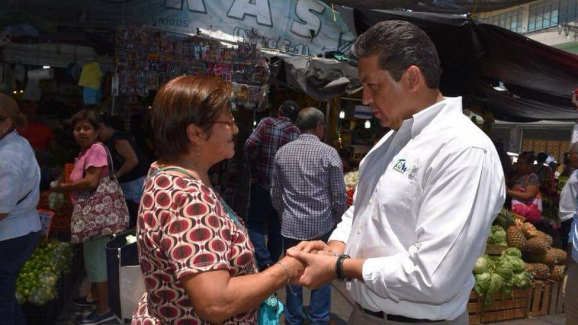 Recorre Gobernador la obra de nuevos mercados de Tampico