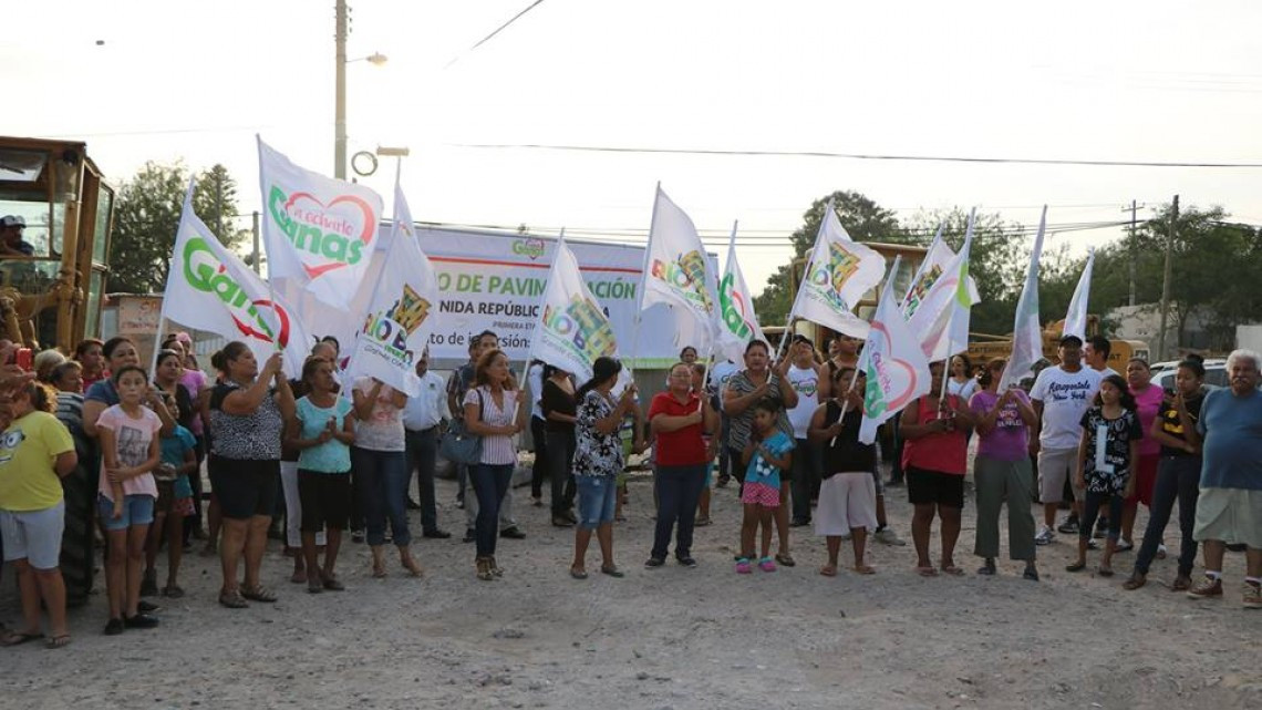 Dan inicio a obra en Avenida República Mexicana