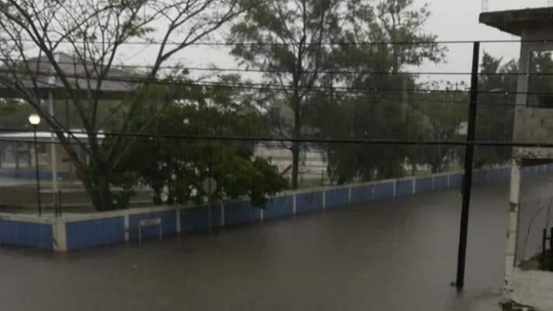  Lluvias inundan calles del sur de Tamaulipas