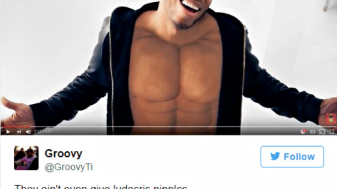 Los músculos falsos de Ludacris son la burla en internet