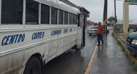 Choferes de transporte público presentan mal comportamiento
