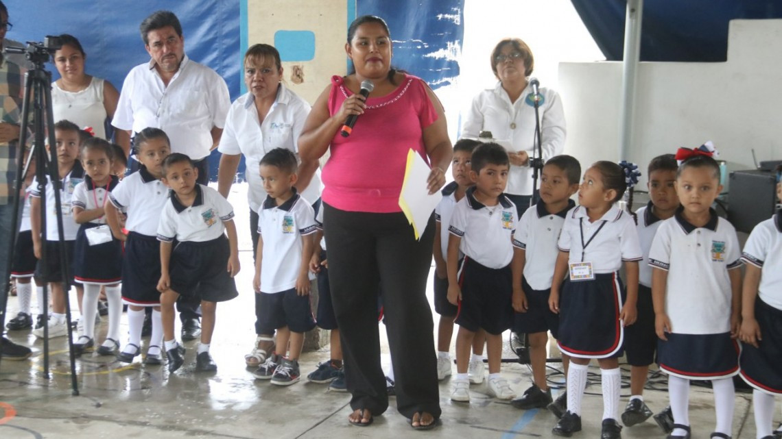 Inaugura gobierno de Tampico aula escolar en jardín de niños “Jaime Nunó”