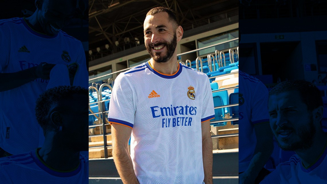 Presenta el Real Madrid su jersey para la temporada 2021-2022