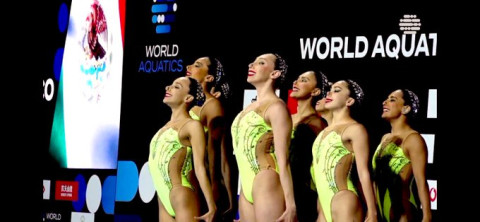 México gana el oro en natación artística en la Copa Mundial