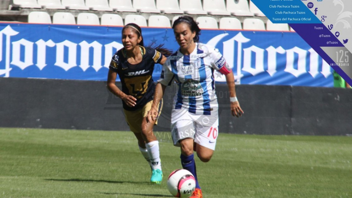 Pachuca golea 3-0 a Pumas en el inicio de la Liga MX Femenil 