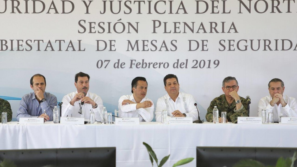 Se reúnen gobernadores de Tamaulipas y Veracruz para establecer estrategia de seguridad
