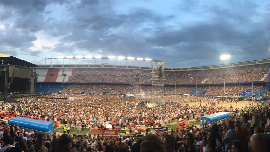 Alejandro Sanz dice adiós al Calderón con concierto "Más es más"