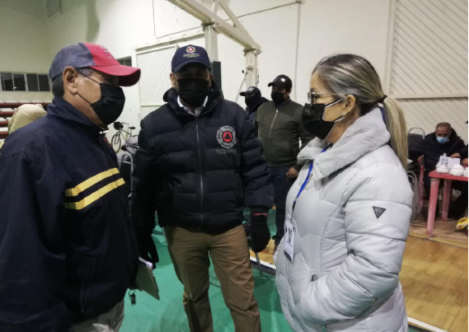 Apoya DIF Matamoros acciones en refugio temporal en el Centro Deportivo Ing. Eduardo Chávez  