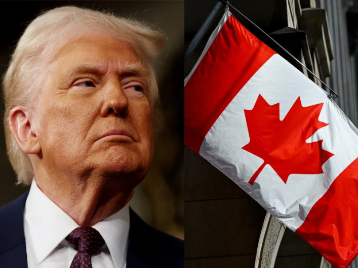 Trump descarta aplicar aranceles del 35% a bienes canadienses bajo el T-MEC