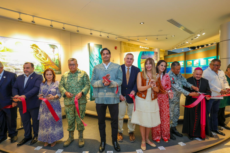 Inauguró Carlos Peña Ortiz el majestuoso “Museo del Ferrocarril, Historia, Arte y Maquila”