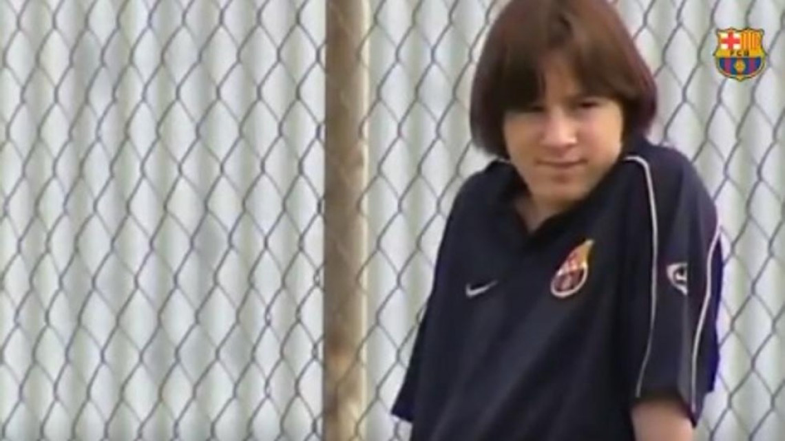 Se cumplen 17 años del debut de Lionel Messi 