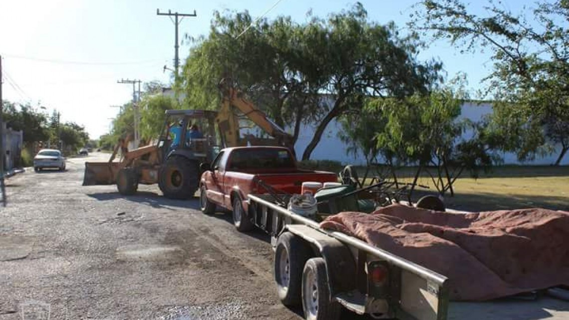 Realizan actividades del programa “Limpiando tu colonia”