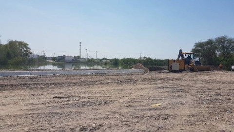 Al 40% construcción del Canal Pluvial Balcones de Alcalá