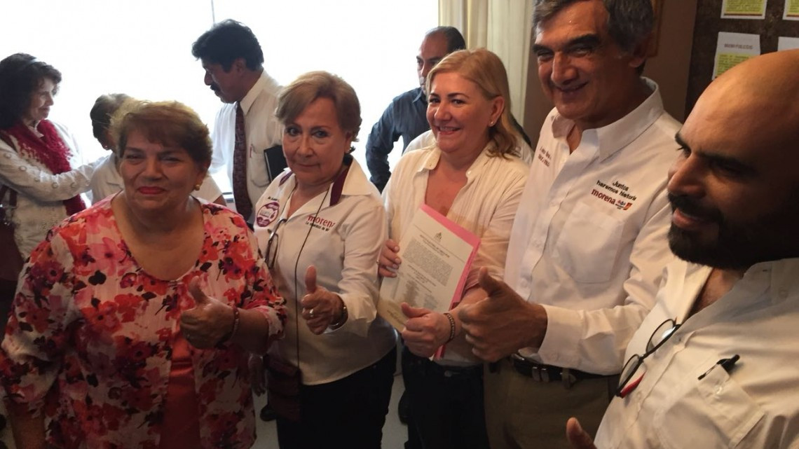 Recibe Rosa Muela constancia que la avala candidata de Morena a la alcaldía de Tampico