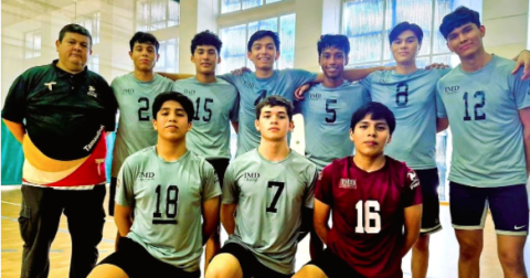 Equipos de voleibol destacados, reconocidos por el Alcalde Carlos Peña Ortiz 